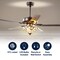 Jonathan Y Ali 48" 3-Light Wrought Iron LED Ceiling Fan With Remote, Oil Rubbed Bronze JYL9704A - alternate 8