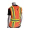 Pip ANSI Type R Class 2 Two-Tone Mesh Vest with "D" Ring Access 302-0600D-OR/3X - alternate 2