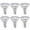 Bulbrite 75-Watt Equivalent Dimmable Narrow Flood PAR30LN Medium E26 LED Light Bulb, 2700K, 6PK 861736 - alternate 1