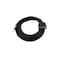 Compucableplususa 3FT DB9 Male to Bare Wire RS232 Serial Pigtail Cable - 28AWG Shielded Open End PVC DBC-9MW-03 - alternate 1