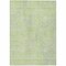 Homeroots 9' X 12' Lime Green Gray And Ivory Geometric Washable Indoor Outdoor Area Rug 594567 - alternate 5
