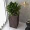 Leisuremod Papyrus Rectangular Fiberglass & MgO Clay Planter Box with Cover, Weather-Resistant PP29BR - alternate 5