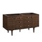 James Martin Vanities Vanity, without top, Mid-Century Walnut, 59.9 in W x 23.5 in D,  670-V60D-M-WLT - alternate 1