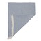 Homeroots 47" X 60" Blue Cotton Woven Turkish Towel Throw Blanket with Fringe 548872 - alternate 4