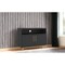 Homeroots Modern Black And Natural Two Door Console Cabinet 389027 - alternate 4