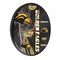Holland Bar Stool Co University of Southern Mississippi 13" Solid Wood Clock WClkPBlkSouMis - alternate 1