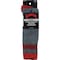 Railroad Sock Mens Red Stripe Wool Sock 2962 RD - alternate 1