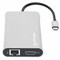 Manhattan - Strategic USB-C PD 12-IN-1 TRIPLE-HDMI MONITOR DOCKING STATION WITH MST 130660 - alternate 4