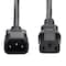 Startech.Com 2ft Power Extension Cord, IEC 60320 C14 to C13 PDU Power Cord, 10A 250V 8713-8200-POWER-CORD - alternate 3