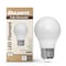 Bulbrite LED Filament, 7 Watt Dimmable A15 Light Bulb, Milky Glass Finish, E26 Base, 3000K, 800 Lumens, 4PK 862060 - alternate 9