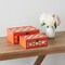 Homeroots Set of Two Orange Mirrored Glass And Solid Wood Box With Lid, 2PK 399682 - alternate 4