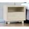 Homeroots 24" Distressed Sand One Drawer Solid Wood Nightstand 549965 - alternate 5