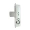 Ecs Hardware Narrow-Stile, 31/32in BACKSET, Steel Lock Body Zinc Plated 5ply Laminated Steel Bolt, w/2 Al Faceplate ECSH-ZINC-31-32AL-15 - alternate 1