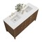 James Martin Vanities Vanity, without top, Mid-Century Walnut, 59.88 in W x 23.5 in D,  485-V60D-M-WLT - alternate 5