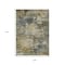 Homeroots 9' X 12' Gray Beige And Khaki Abstract Washable Indoor Outdoor Area Rug 630739 - alternate 4