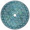 Vigo Giovanni Oceania Blue Glass 17 in. L x 17 in. W x 6 in. H Round Vessel Bathroom Sink VG07049 - alternate 4