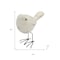 Homeroots Set of Three Black and White Fabric Bird Statue Tabletop Sculpture, 3PK 520810 - alternate 5