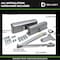 Delaney Hardware Light to Medium Duty Grade-1 Cast Iron Body Gray Finish Commercial Door Closer 604410 - alternate 2