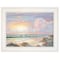 Homeroots Golden Sunset on Crystal Cove 1 White Framed Print Wall Art 404922 - alternate 1