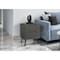 Monarch Specialties Accent Table, Side Table, Storage Drawer, Nightstand, Bedroom, Living Room, Grey, Contemporary I 3690 - alternate 3