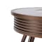 Leisuremod Walbrooke Patio Round Fire Pit and Tank Holder with Slats Design, Brown WBRS-29-24-GL - alternate 5
