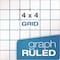 Tops Docket Graph Pad, Quadrille Rule 4 sq/in, Green Cover, 70 White 8.5 x 11 Sheets 63801 - alternate 5
