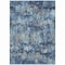 Homeroots 9' X 12' Navy Blue And Denim Blue Striped Washable Indoor Outdoor Area Rug 609562 - alternate 6