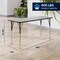 Flash Furniture Wren 60 in x 24 in Adjustable Height Activity Table, Thermal Laminate Top, Standard Legs, Gray XU-A2460-REC-GY-T-A-GG - alternate 5