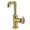Kingston Brass One-Handle Single-Hole Bathroom Faucet with Push Pop-Up Drain, Brushed Brass LS6003CG - alternate 1