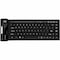 Adesso USB ANTIMICROBIAL WATERPROOF  FLEX BLACK MINI MULTIMEDIA/HOT KEYS AKB-212UB - alternate 1
