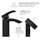 Anzzi Revere Series Single Hole Single-Handle Low-Arc Bathroom Faucet in Matte Black L-AZ037MB - alternate 6