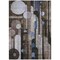 Homeroots 10' X 14' Brown Gray And Blue Geometric Washable Indoor Outdoor Area Rug 604499 - alternate 6