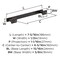 Amerock Triomphe 6-5/16 inch (160mm) Center-to-Center Oil-Rubbed Bronze Cabinet Pull, 25PK 25VMP37093ORB - alternate 3