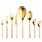 Mepra Fantasia Ice Gold Flatware Set - 43 Pieces - Sesame 10D622043OI - alternate 1