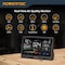 Powertec Air Quality Monitor 7 in LCD Display, Multi-Sensor CO₂, PM2.5, PM10, HCHO, TVOC Detector AD1001 - alternate 4