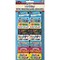 Ashley Productions Non-Magnetic Mini Whiteboard Erasers, Happy Birthday, 16PK 78016 - alternate 1