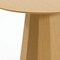 Homeroots 46" Natural Wood Pedestal Base Round Top Dining Table 721087 - alternate 5