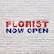 Signmission Florist Now Open, 36 Inch x 96 Inch, Vinyl Banner B-96-30638 - alternate 3