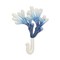Homeroots 5" Blue And White Cast Iron Coral Wall Hook 612078 - alternate 5