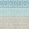 Homeroots 8' X 10' Teal Blue Aqua And Ivory Geometric Washable Indoor Outdoor Area Rug 613876 - alternate 6