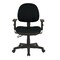 Office Star Products Ergonomic Fabric Sculptured Ergonomic Managers Chair, Black 8180-R107 - alternate 3