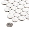 Andova Tiles Estavo Grey 3/4-in. Penny Round Stone Inspired Matte Porcelain Floor & Wall Mosaic Tile ANDESTA1249 - alternate 2