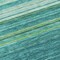 Homeroots 8' Teal Blue Lime Green And Turquoise Round Striped Washable Indoor Outdoor Area Rug 614841 - alternate 5