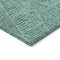 Homeroots 10' X 14' Teal Blue And Charcoal Geometric Washable Indoor Outdoor Area Rug 577606 - alternate 7