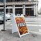 Signmission Sweet Potato Fries, A-Frame & 2 Decals Installed, Heavy-Duty Plastic Frame SBHD-D-2436-Sweet Potato Fries - alternate 4