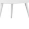 Homeroots 14" White Aluminum End Table 374310 - alternate 3