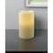 Homeroots 5" Ivory Flameless Indoor Outdoor Pillar Candle 485150 - alternate 3