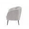 Homeroots 75" Light Gray Sofa With Black Legs 480908 - alternate 5