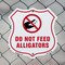 Signmission Alligator Warning Shield Sign Do Not Fee, 6 inch X 6 inch, Plastic Sign, 2PK SHI-P-2PACK-6-355 - alternate 4