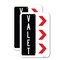 Signmission Valet Right Arrow 1, 12'' X 18'' 2 Signs, Heavy Gauge Aluminum, 2PK A-1218-2PACK-22742 - alternate 1